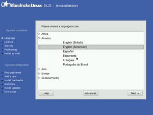 Install screenshot