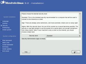 Install screenshot