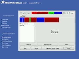 Install screenshot