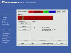 Install screenshot