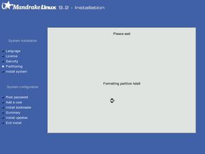 Install screenshot