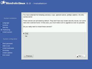 Install screenshot