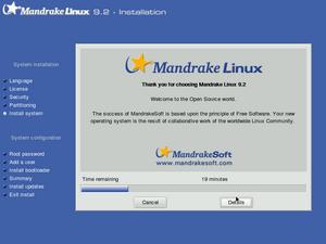 Install screenshot