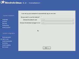 Install screenshot