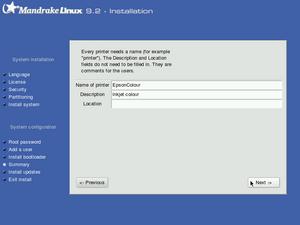 Install screenshot