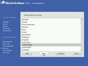 Install screenshot