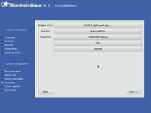 Install screenshot
