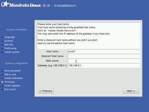 Install screenshot