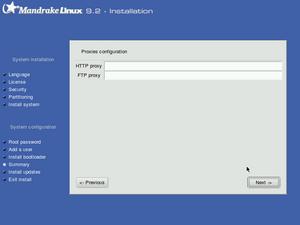 Install screenshot