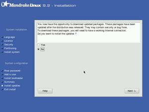 Install screenshot