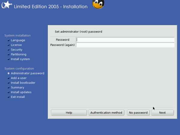 Install screenshot