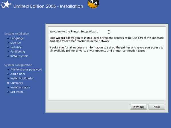 Install screenshot