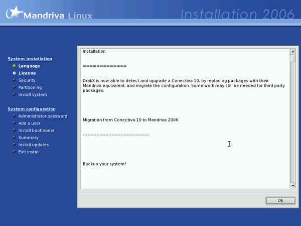 Install screenshot