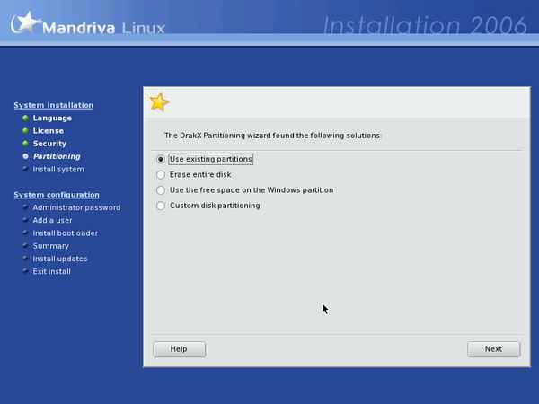 Install screenshot