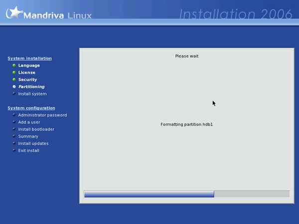 Install screenshot