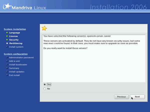 Install screenshot