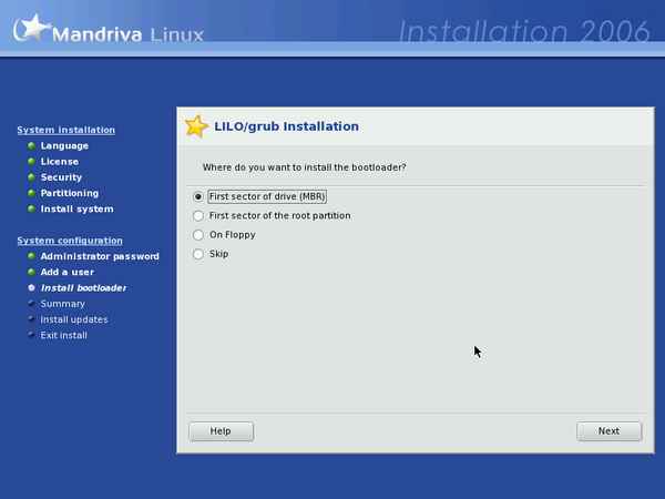 Install screenshot