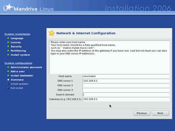 Install screenshot