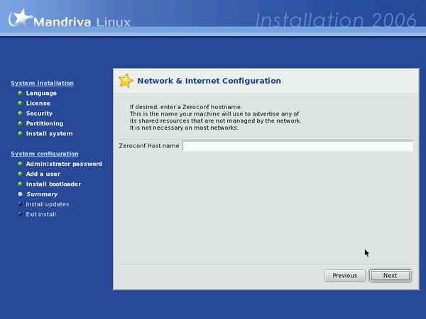 Install screenshot