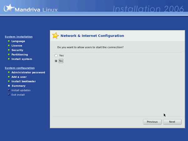 Install screenshot