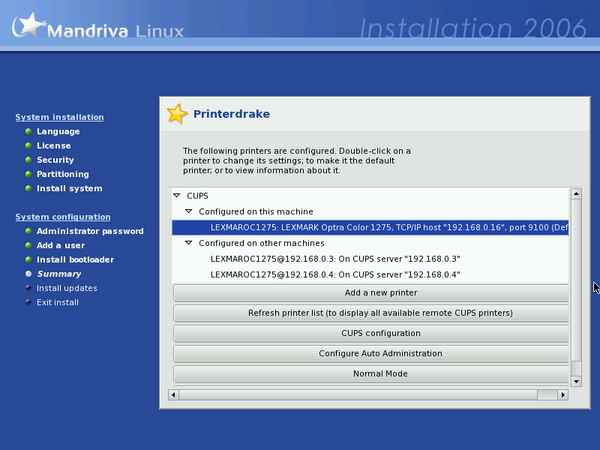 Install screenshot