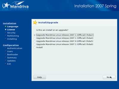 Install screenshot