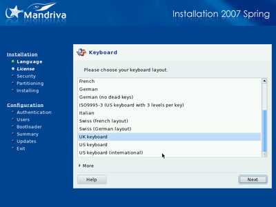 Install screenshot