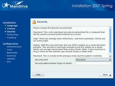 Install screenshot