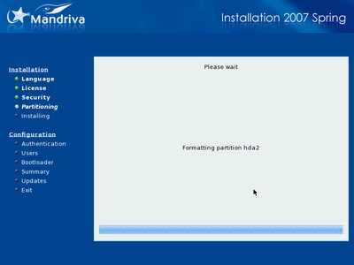 Install screenshot