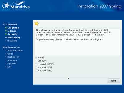 Install screenshot