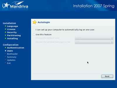 Install screenshot