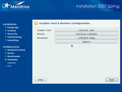 Install screenshot
