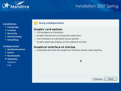 Install screenshot