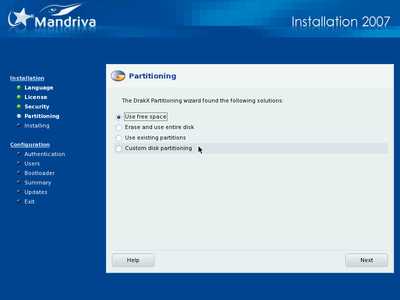 Install screenshot